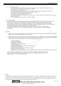 MPDTY303S Datasheet Pagina 17