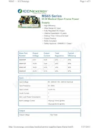 MS6524F Datasheet Cover