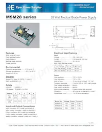 MSM2815 Datasheet Cover