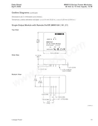 MW010C Datasheet Page 15