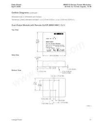 MW010C Datasheet Page 17