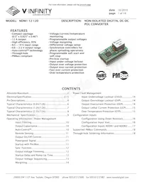 NDM1-12-120 Datenblatt Cover