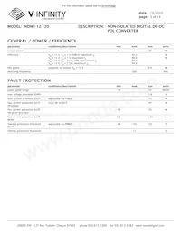 NDM1-12-120 Datasheet Page 3