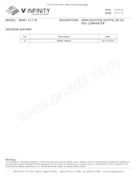 NDM1-12-120 Datasheet Page 19