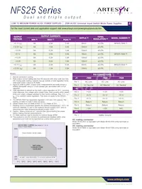 NFS25-7629 Datasheet Pagina 2