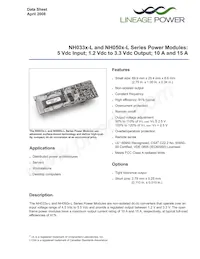 NH050S1R8-L Datasheet Cover
