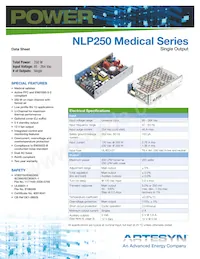 NLP250N-99S24CJ 데이터 시트 표지