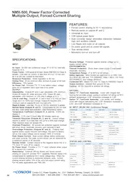 NMX-504-1205G Datasheet Cover