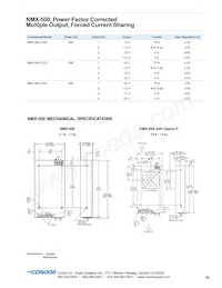 NMX-504-1205G Datasheet Pagina 2