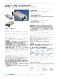 NMX-754-1224G Datasheet Copertura