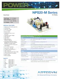 NPS25-M Datasheet Copertura