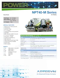 NPT44-M Datasheet Cover