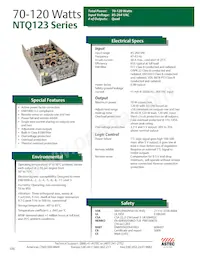 NTQ123 Datasheet Copertura