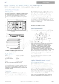 NXA025A0X-SZ Datasheet Page 18