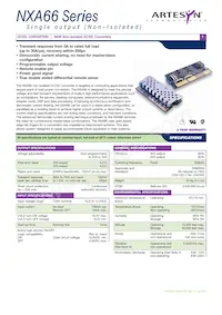 NXA66-12P3V3C Datasheet Cover