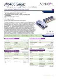 NXA66-12P3V3C Datasheet Copertura