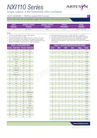 NXI110-12P1V8C 데이터 시트 페이지 2