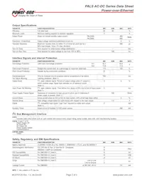 PALS600-2482G Datasheet Page 2