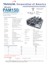 PAM150-8 Datasheet Copertura