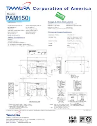 PAM150-8數據表 頁面 2