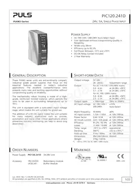 PIC120.241D Datasheet Cover