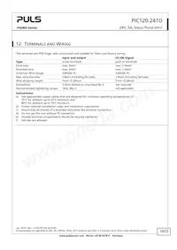 PIC120.241D Datasheet Page 10