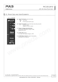 PIC120.241D Datasheet Page 11