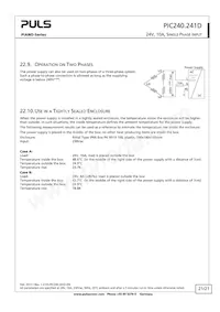 PIC240.241D Datasheet Page 21