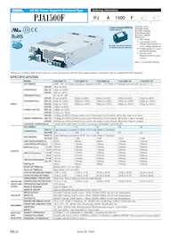 PJA600F-5-W數據表 頁面 12
