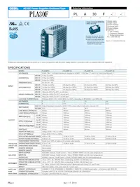 PLA600F-48-V Datasheet Pagina 3