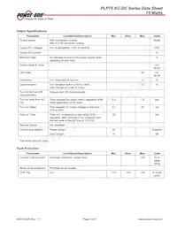 PLP75-1048G Datasheet Pagina 3