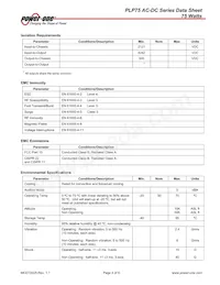 PLP75-1048G數據表 頁面 4