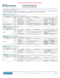PRM48BF480T400A00 Datasheet Page 3