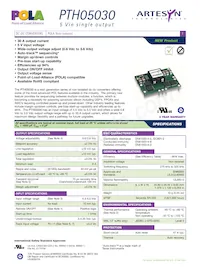 PTH05030WAS Datasheet Cover