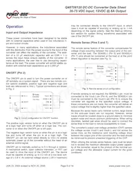 Q48T08120-NBB0 Datasheet Pagina 5