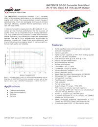 Q48T25018-NBB0 Datasheet Copertura