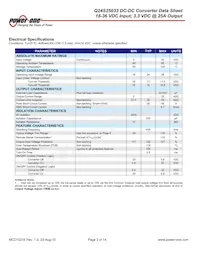 Q48T25033-NBB0 Datasheet Pagina 2