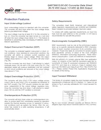 Q48T30015-NBB0 Datasheet Pagina 7