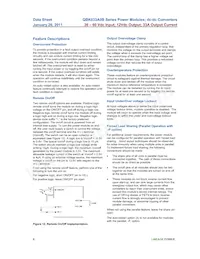 QBK033A0B41-HZ Datasheet Pagina 8