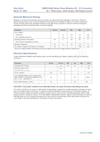 QBW018A0B71-H Datasheet Page 2