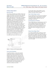 QBW018A0B71-H Datasheet Page 9