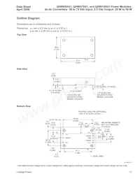 QHW075G71 데이터 시트 페이지 17