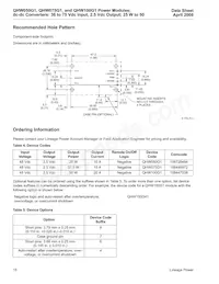 QHW075G71 Datasheet Page 18