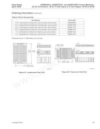 QHW075G71 데이터 시트 페이지 19