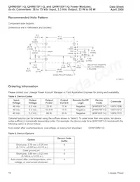 QHW100F1-Q Datasheet Page 18