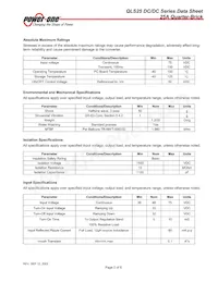 QLS20ZG-NT Datasheet Page 2