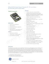 QPW050A0F641Z Datasheet Cover