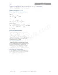 QPW050A0F641Z Datasheet Page 14