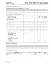 QRW025A0M641-HZ Datasheet Page 6