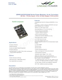 QRW035A0F741-HZ Datenblatt Cover